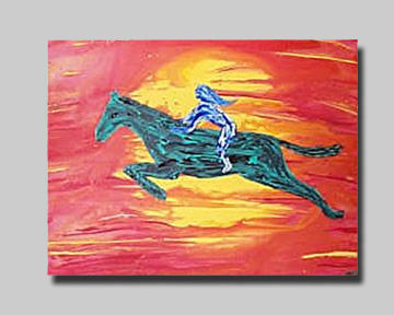Stallion Dancer Painting